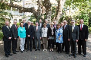 Gruppe mit Gauck 2